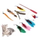 thumbnail image 4 of Varita Retráctil Para Gatos, Mango De Esponja, EVA Flexible, 3 Secciones, Poste Retráctil Para Gatos, Interactivo Para El Hogar ANGGREK Retractable Cat Feather Wand, 4 of 8