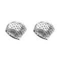 thumbnail image 2 of Transemion Tuque Décontractée Hijab Musulman Imprimé Floral Turban Coloré Protection des Oreilles Ajustable Bonnet de Sommeil pour Femmes Coiffage Bonnet Fleur Blanche Ensemble de 2, 2 of 6