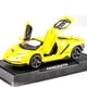 thumbnail image 1 of y8C 1:32 Scale Car Models for Kids Alloy Super Car Toy with Sound x3b Light, Open Doors - 770 Yellow, 1 of 5