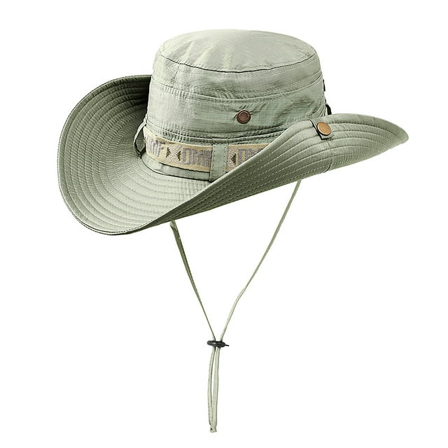 CACAGOO Outdoor Foldable Sun Hat Summer Protection Fishing Hat