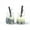 Green Yellow, variant on 20pcs Boba Milk Tea Charms Glass Bottle Pendants 20~25mm for Keychain Jewelry-Random Mixing