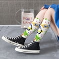thumbnail image 5 of Logiee Penguins On The Beach Print Gift Stocking Stuffers,Adult Stockings,Novelty Socks,Funny Socks Birthday Running Walking Sleeping, 5 of 6