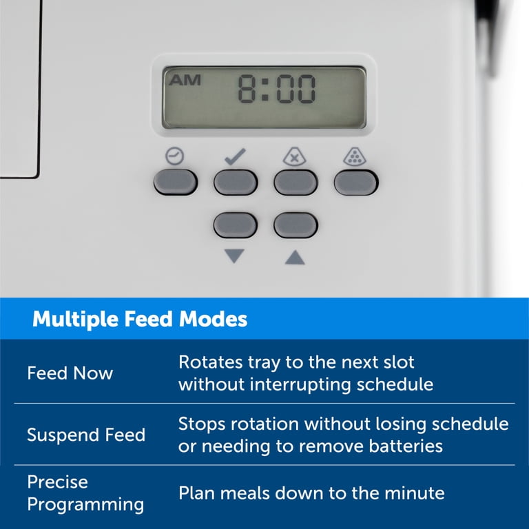 PetSafe 5 Meal Automatic Pet Feeder, Gray photo 6