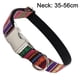 thumbnail image 2 of Hebilla de cinturón para collar de perro, tamaño ajustable con rayas verticales multicolores, 2 of 5