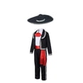 thumbnail image 3 of ANINEO Boys Mexican De Dance Outfit Sets Ethnic Folklorico Performance Wear For Stage Cute Child Clothing Sets, 3 of 9