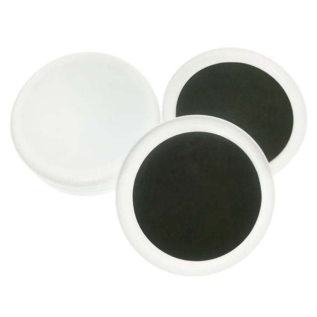 Coulisses de Tapis de Meubles Réutilisables Multi-Surfaces - & Toute Surface Blanche () - Blanc Rond 12,5 Cm