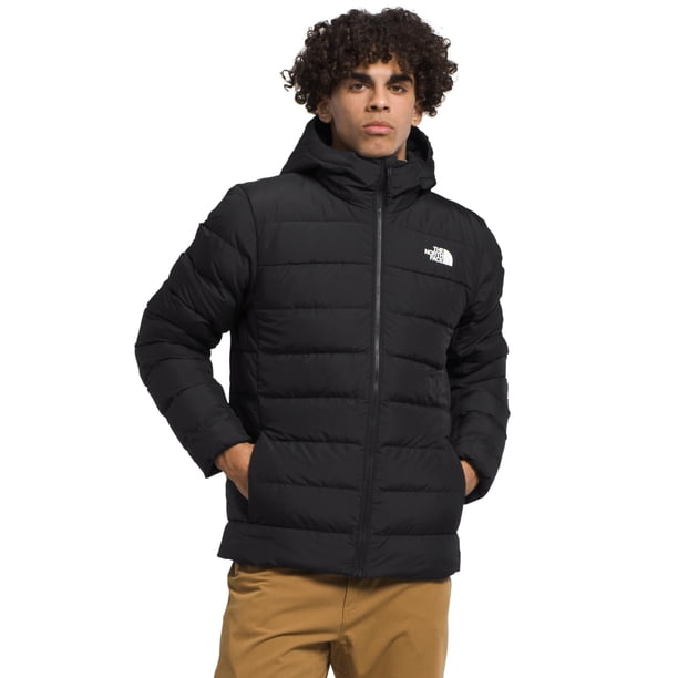 Chaqueta con capucha aislante Aconcagua de THE NORTH FACE para hombre (talla estándar y grande), sin PFAS, negro TNF, NPF, talla M