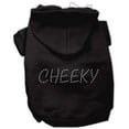thumbnail image 3 of Pet, Dog  Cat Hoodie Rhinestone, "Cheeky", 3 of 7