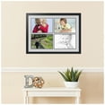 thumbnail image 2 of ArtToFrames Collage Photo Picture Frame with 4 - 8x12 Openings, Framed in Black with Candlewick and Black Mats (CDM-3926-3), 2 of 8