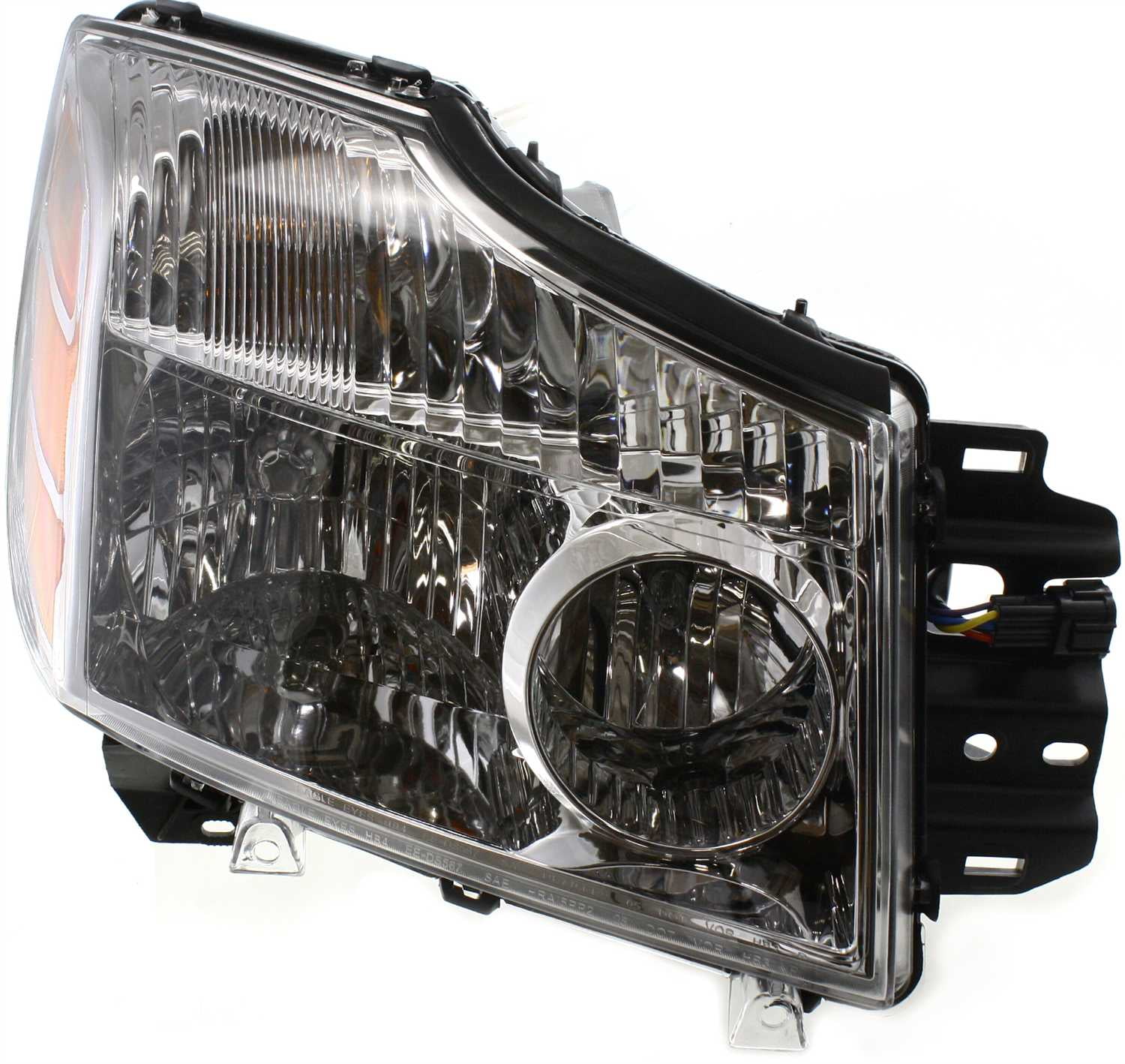 Headlight Compatible With 2004-2007 Nissan Titan 2005-2007 Armada Right Passenger Halogen With bulb(s)
