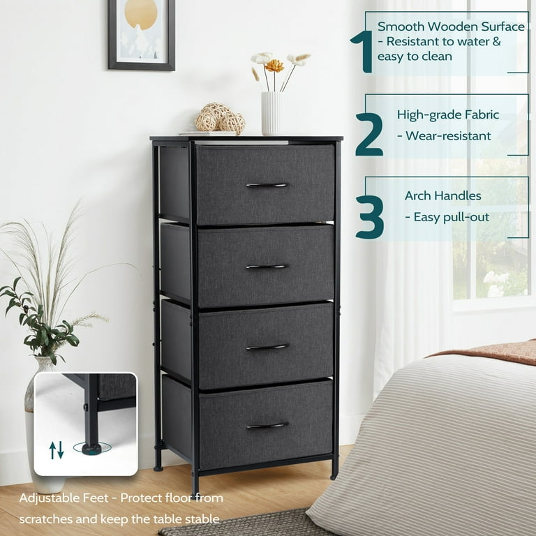 Storage Dresser Furniture Unit cheapest - Tall Standing Organizer Tower for Bedroom