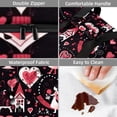thumbnail image 4 of Valentine's Day Insulated Double Layered Lunch Bag with Two Compartments, Large Capacity 7.1x11.4x16.1 Inches, Handheld Meal Bag for Men and Women, 4 of 6