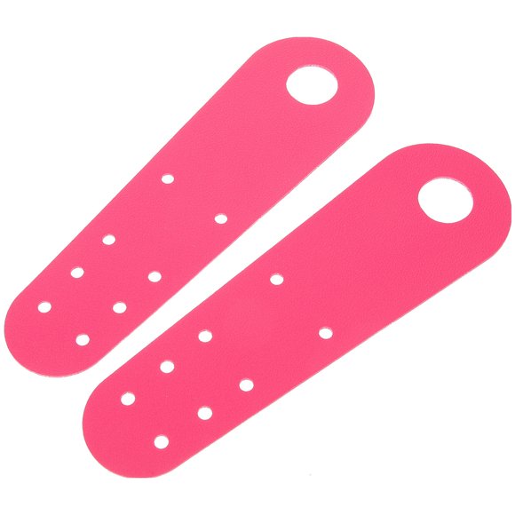 AURARMLET 1Par Cubierta De Puntera Para De En Cuero Rosa Uso Doméstico