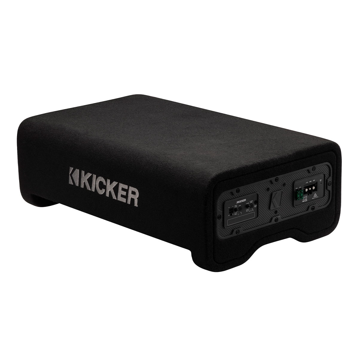 Kicker PL7TDF 12 Inch Powered Thin L7 Down Firing Subwoofer Enclosure