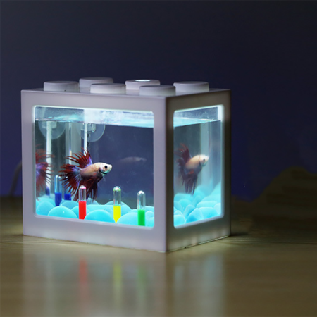 Small Aquarium Golden Aquarium Aquarium Betta Ornamental Plastic Office Aquarium Transparent Acrylic Small Ecological Office White Product Color Walmart Canada