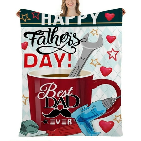 

Gifts for Fathers Day Dad Gifts Valentines Day Gifts for Dad Birthday Gifts for Dad from Daughter Gifts for Fathers Day Soft Throw 59x79 (#101)
