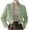 Mint Green, variant on Cropped Blazers for Women Business Casual Open Front Long Sleeve Lapel Suit Jacket Trendy Oversized Work Office Blazers Mint Green S