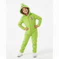 thumbnail image 4 of Dr. Seuss Grinch Christmas Cosplay Hooded Coverall (Girls), Sizes 3T-12, 4 of 7