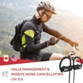 thumbnail image 2 of TREBLAB XR500 Bluetooth Running Headphones, IPX7 Waterproof, Noise Cancelling, Secure-Fit, Wireless Sport Earbuds with Mic, 2 of 6