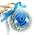 thumbnail image 1 of Boc Immortal Eternal Flower Keychain Pendant DIY Creative Birthday Mother Lover Gift, 1 of 10