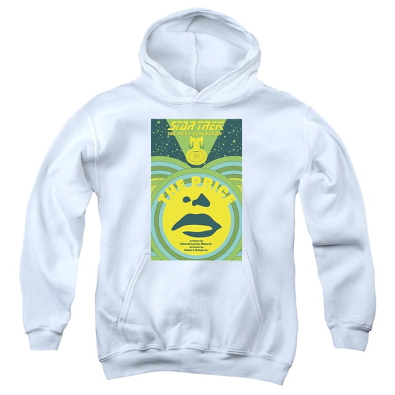 Star Trek - Tng Season 3 Episode 8 - Youth Hooded Sweatshirt - Medium