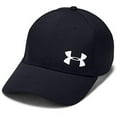 thumbnail image 2 of Under Armour Men's Golf Headline Cap 3.0 , Black (001)/White , Small/Medium, 2 of 2