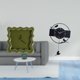 thumbnail image 2 of Reloj de pared,Reloj de pared decorativo para baño y dormitorio.,Reloj de pared,Reloj de pared con diseño de pájaro,reloj colgante de acrílico negro,Reloj de pared decorativo con péndulo, 2 of 8