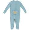 Sandra Magsamen Personalized Baby Boy Beary Cute Baby Boy Long Johns, Light Blue