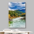 thumbnail image 3 of wall26 Canvas Print Wall Art Vibrant Colorado River Rapid Forest Nature Wilderness Photography Realism Decorative Landscape Relax/Calm Zen Multicolor for Living Room, Bedroom, Office - 16"x24&qu, 3 of 5