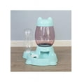 thumbnail image 2 of Automatic Pet Feeder Cat Dog Food Dispenser&Water Fountain Drinker Bowl Dish, 2 of 5