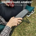 thumbnail image 5 of EVER ADVANCED Folding Camping Recliner Chair with Adjustable High Back, Fully Padded, Portable Outdoor Lawn Chair for Adults, Green, 5 of 9
