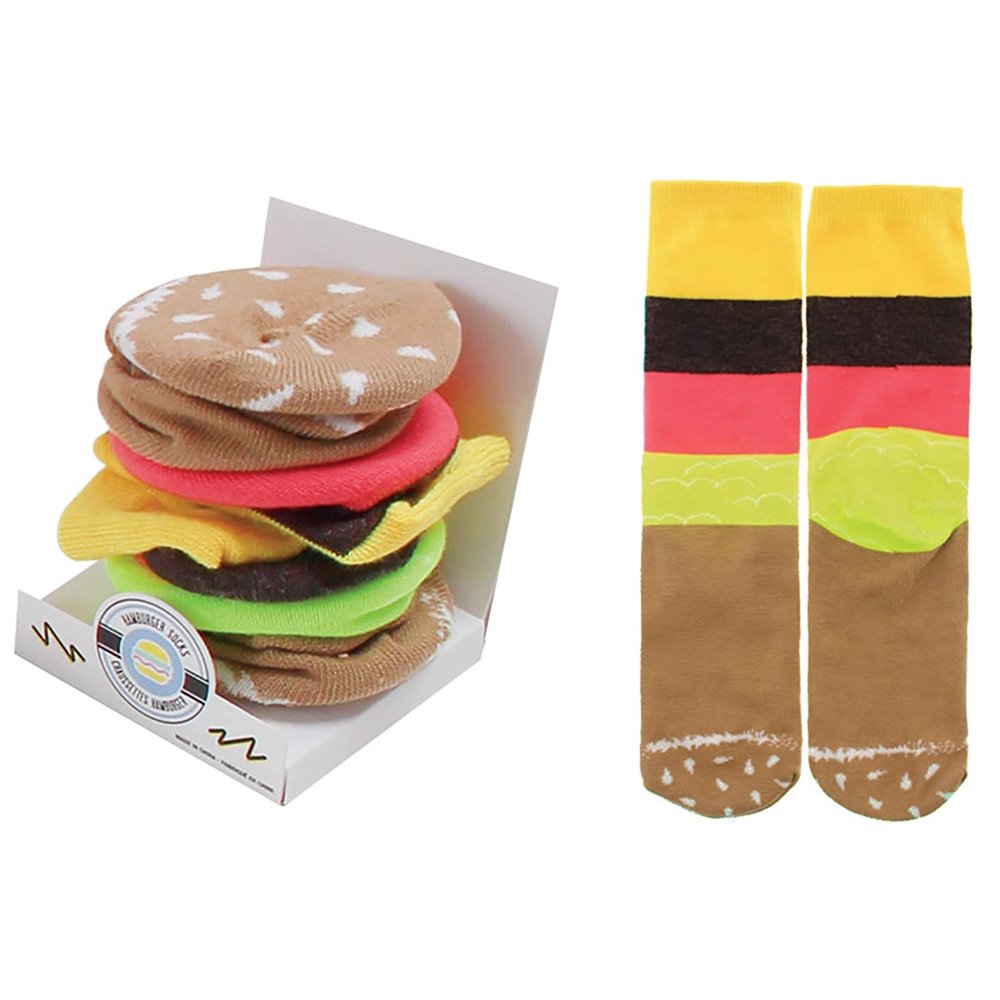 Gilbin's Women Novelty Food Socks That Look And Are Packed Like Real