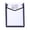 White, variant on 1Pc Plastic File Envelope Letter Size, Expanding Poly Document Folder with Stitched Cloth Edges & Snap Button, Waterproof Clear File Wallet, Yellow