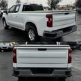 thumbnail image 6 of Chrome Steel Rear Bumper Assembly Replacement for 2019-2023 2024 Silverado Sierra 1500 with Park Assist Sensor Holes with Single Exhaust, 6 of 8