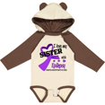 thumbnail image 3 of Inktastic I Love My Sister with Epilepsy Hope, Support, Cure Boys or Girls Long Sleeve Baby Bodysuit, 3 of 5