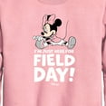 thumbnail image 2 of Disney - Minnie Just Here For Field Day - Toddler And Youth Crewneck Fleece Sweatshirt, 2 of 4