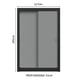 thumbnail image 3 of Ropero Closet Madesa Milano 2 Puertas NG, 3 of 5