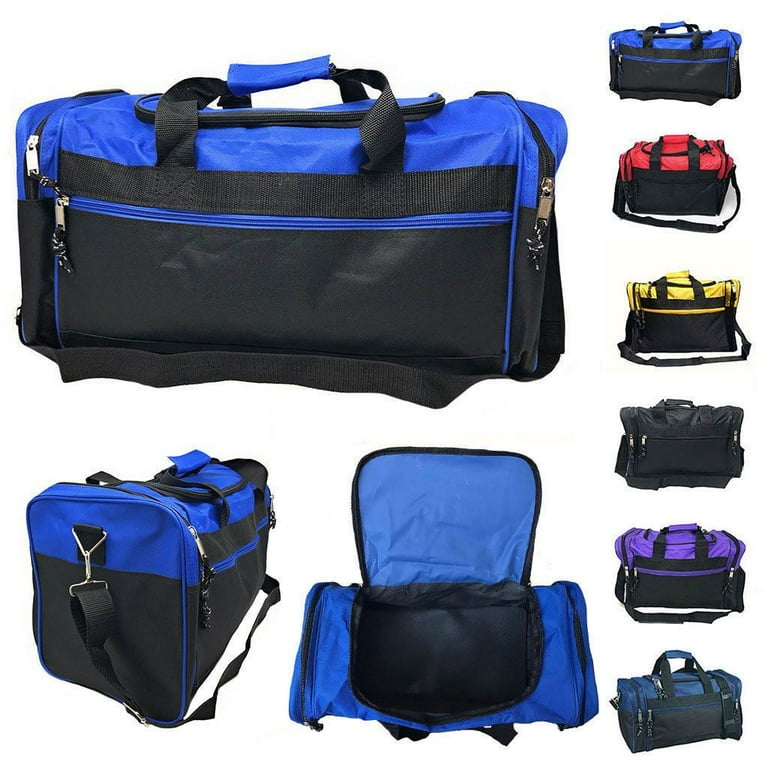 Duffle Bag 17 Duffel Travel Size Sports Gym Bags Workout Blank Carry-on  Luggage