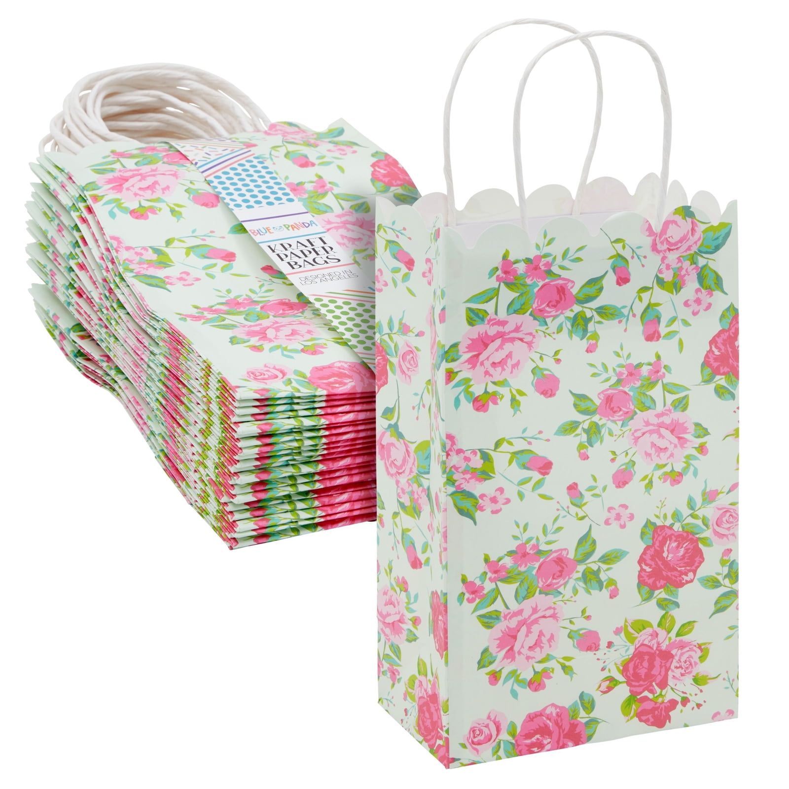 EXTRA PARTY GIFT BAGS  SMALL BRIGHT PAPER PARTY BAGS GIFT BAG WITH HANDLES 