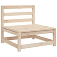 thumbnail image 3 of vidaXL 7 Piece Garden Sofa Set Solid Wood Pine, 3 of 5