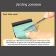 thumbnail image 4 of Leather Beveler Tool,Professional U Shaped Stainless Steel Blade DIY Leather Groover Tool Leather Stitching Groover Creasing Edge Beveler For DIY Leathercraft Cutting, 4 of 8