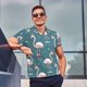 thumbnail image 4 of Fotbe Flamingo Camiseta Polo de Golf para Hombre con Estampado – Camisa Deportiva Transpirable con Cuello Abotonado-3X-Large, 4 of 6