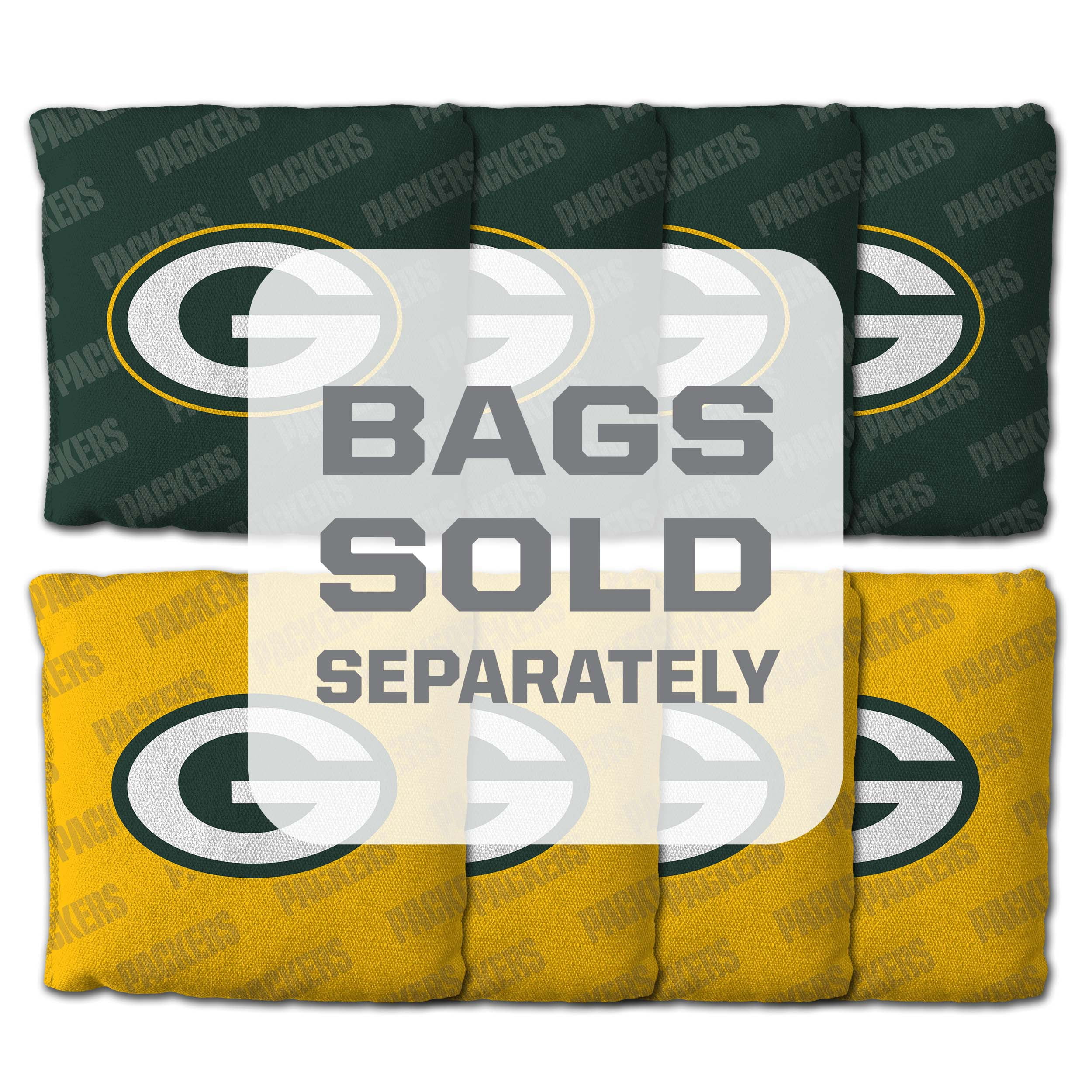 YouTheFan NFL Green Bay Packers 2' x 4' Cornhole Game No Bags