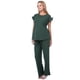 thumbnail image 3 of Conjunto Maternidad Cómodo Ropa Embarazo Set Blusa Y Pantalon Casual Suave Color Verde Olivo, 3 of 4