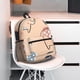 thumbnail image 5 of Easygdp Cute Ink Drawn Elephants Mochila Casual para Portátil, Mochila para Escuela, Viajes, Negocios, 5 of 6