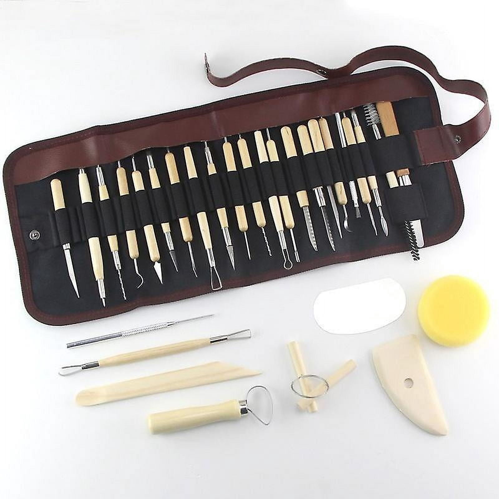 31 Pcs Clay Wax Sculpting Pottery Tools Kit Sculpting Tools With ...