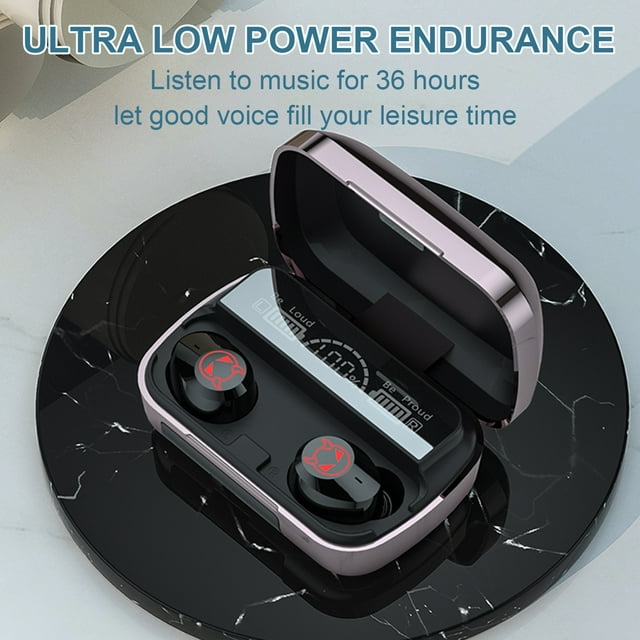 Auriculares Inalámbricos M23 Xihbxyly Auriculares Deportivos Intrauditivos con Bluetooth
