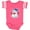 Football Pink and White, variant on Inktastic Holiday Snowman Boys or Girls Baby Bodysuit