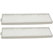 Nispira HEPA Filter for Bissell Upright Vacuum 3091. 3750/6595 Bissell Lift-Off series Style 8 and 14. 2 Pk