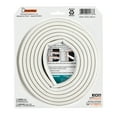 thumbnail image 2 of Frost King EPDM Rubber Self-Stick Weatherseal Tape, D-Section, 5/16" W, 1/4" T, 17 ft L, White, 2 of 9